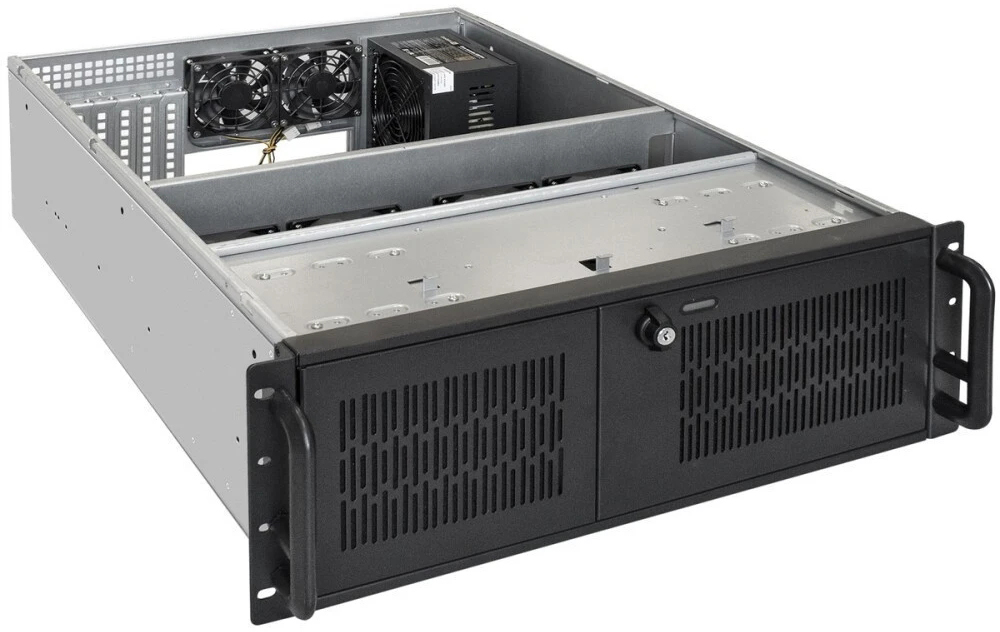 Серверный корпус ExeGate Pro 4U650-010/4U4139L/700ADS, 700 Вт, Черный детальное изображение - 2