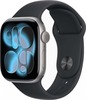 Умные часы Apple Watch Series 11 42 мм, Space Gray Aluminium Case with Black Sport Band, GPS + Cellular, Космический серый вариант - 1