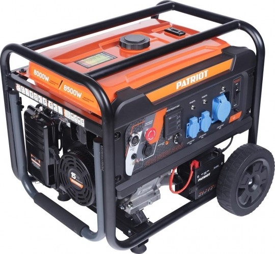 Генератор бензиновый PATRIOT GRA 8500 AWS 472102185, 8 кВт, Оранжевый детальное изображение - 3