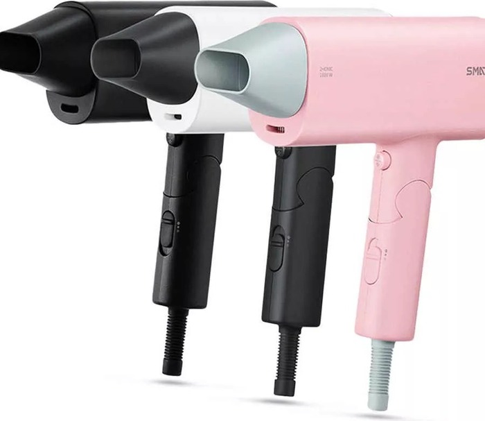 Фен для волос Xiaomi Smate Hair Dryer, Розовый №2