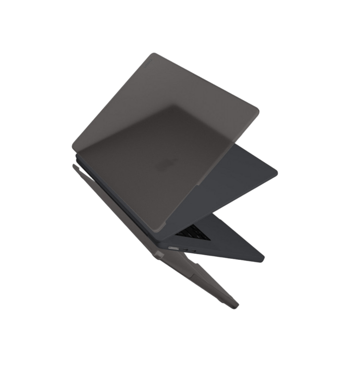 Чехол Uniq Claro для MacBook Air 15 (M2/M3), серый матовый MA15(2023)-CLAROMGRY №2