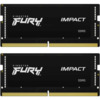 Оперативная память Kingston Fury Impact SO-DIMM DDR5 4800MHz, KF548S38IBK2-32, 2x16 Гб KIT, 32 Гб вариант - 1
