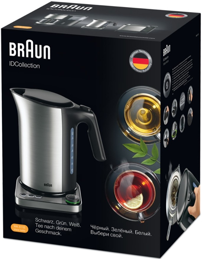 Электрический чайник Braun IDCollection WK 5115 1.7 л, Черный детальное изображение - 5