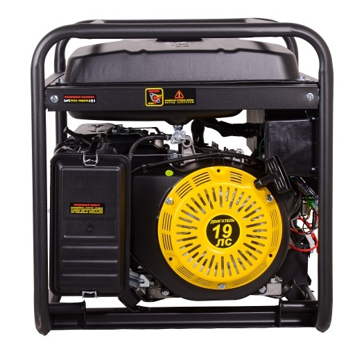 Генератор бензиновый HUTER DY11000LX-3 64/1/73, 8.5 кВт, Черный детальное изображение - 4
