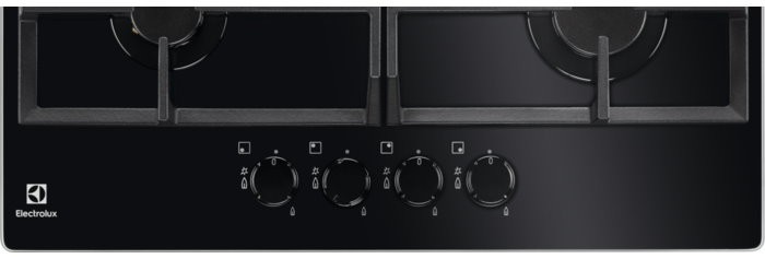 Газовая варочная панель Electrolux GDE 263 YK, Черный детальное изображение - 2