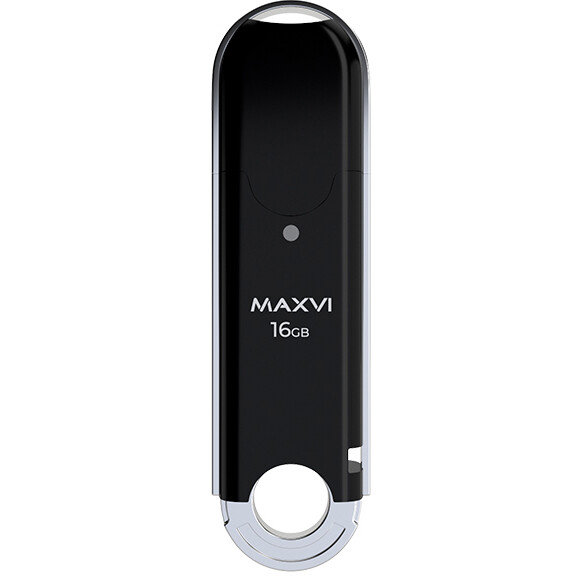 USB Flash накопитель MAXVI P2 16 ГБ, черный детальное изображение - 3