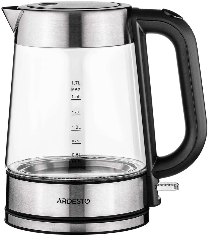 Электрочайник Ardesto EKL-F200 1.7 л, Серебристый №1