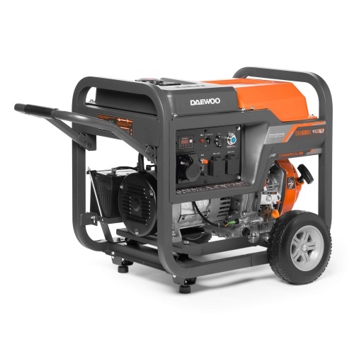 Генератор дизельный с воздушным охлаждением DAEWOO DDAE 6000XE, открытый, 6 кВт, Черный детальное изображение - 9