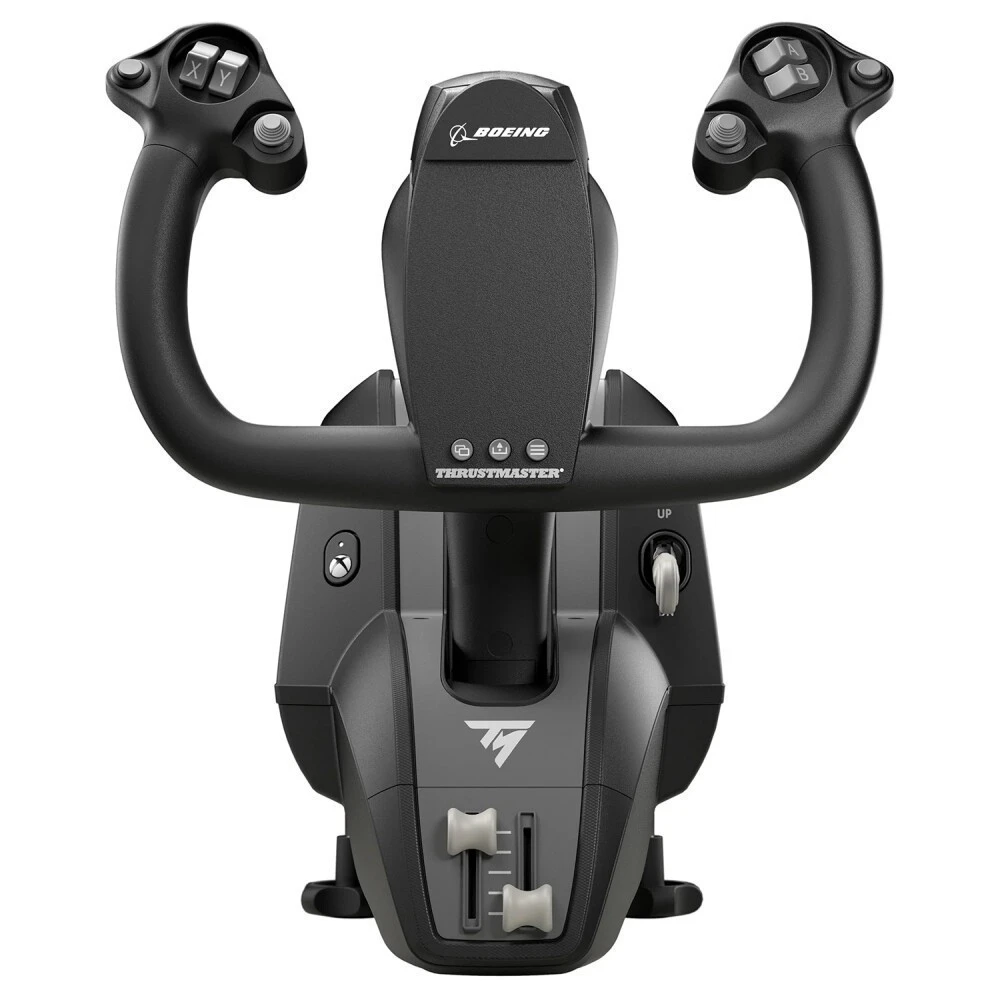 Штурвал + блок рычагов ThrustMaster TCA YOKE Pack Boeing Edition, Черный детальное изображение - 1