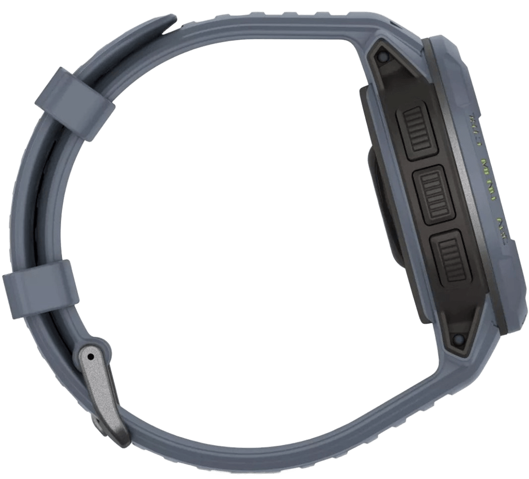 Смарт-часы Garmin Instinct Crossover Standard Edition, синий детальное изображение - 3