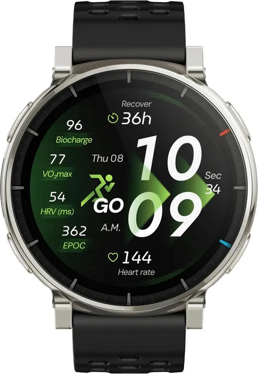 Смарт-часы Amazfit Active 3 Premium 45 мм, Черный детальное изображение - 2