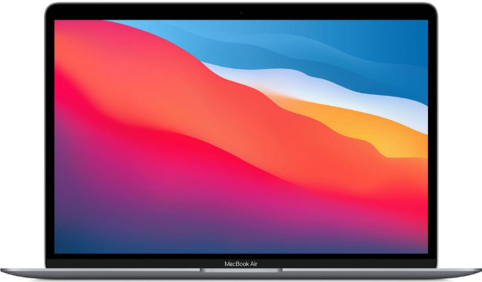 Ноутбук Apple MacBook Air 13 2020 на M1, RAM 8 ГБ, Серый космос, SSD 512 ГБ, Apple graphics 7-core №1