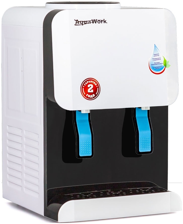 Диспенсер для воды Aqua Work 105-TWR, Белый/Черный №1