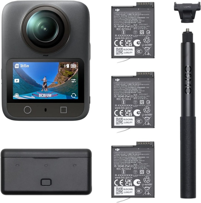 Экшн-камера DJI Osmo 360 Adventure Combo, 128 Гб, Черный №2