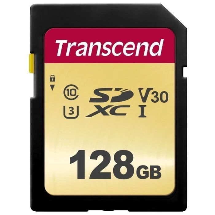 Карта памяти Transcend 500S SD (TS128GSDC500S), 128 Гб №1