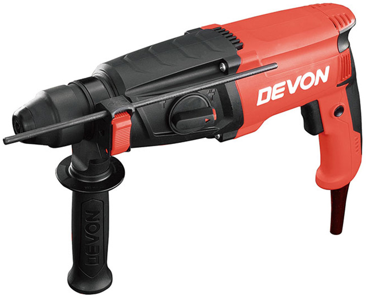 Перфоратор DEVON 1107-26DE, 800 Вт, 3 Дж, 4000 уд/мин детальное изображение - 1
