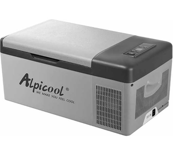 Автомобильный компрессорный холодильник Alpicool C15, 990095, 12/24 В, Серый детальное изображение - 4