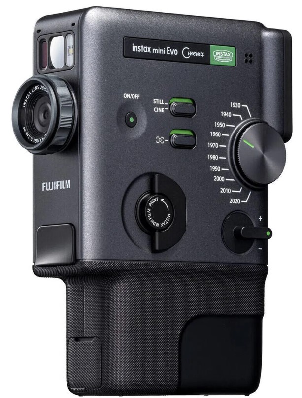Фотоаппарат моментальной печатии Fujifilm Instax Mini Evo Cinema, Черный детальное изображение - 1