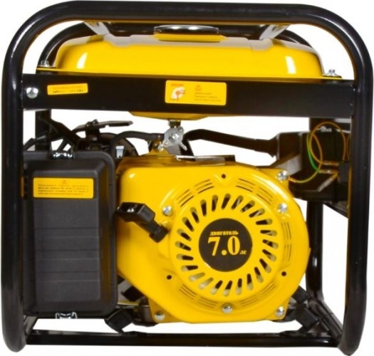 Генератор бензиновый EUROLUX G2700A 64/1/36, 2 кВт, Желтый детальное изображение - 3