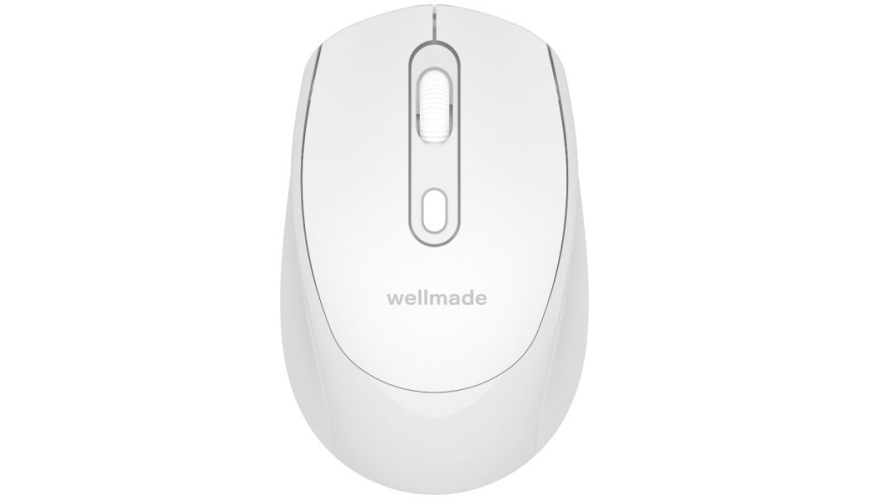 Беспроводная мышь Wellmade M03, Белый детальное изображение - 1