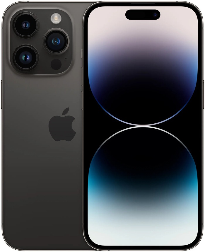 Смартфон Apple iPhone 14 Pro 1024 Гб, Космический черный, nano SIM + eSIM детальное изображение - 1