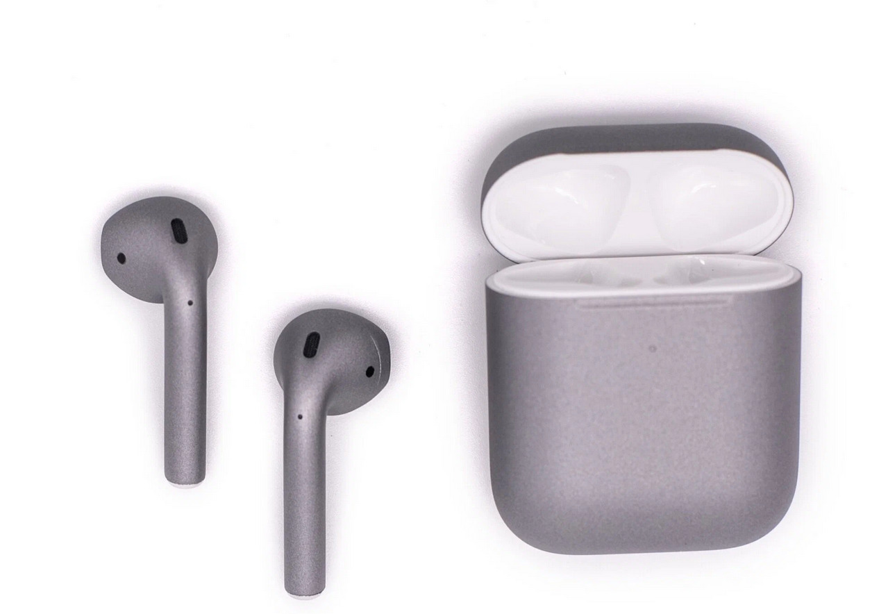 Беспроводные наушники Apple AirPods 2, Матовый серый детальное изображение - 2