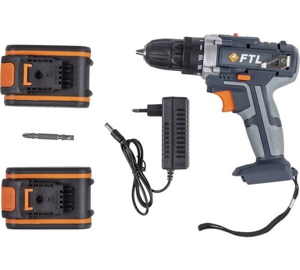 Аккумуляторная дрель-шуруповерт FTL PSR 7033, 18 В, 30 Нм, 1,5 А·ч  детальное изображение - 8