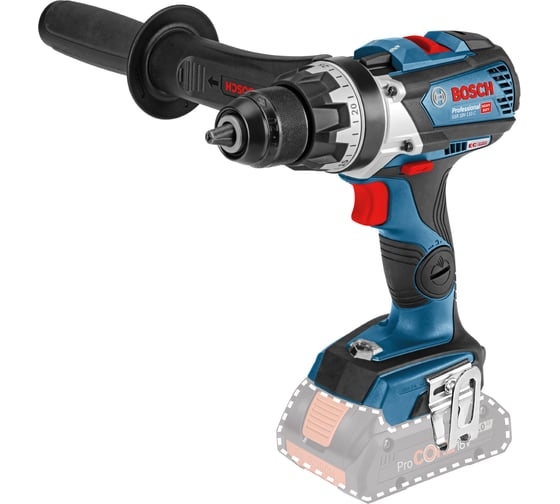 Аккумуляторная дрель-шуруповерт Bosch GSR 18V-110 C Solo, 18 В, 110 Нм, 06019G0109 детальное изображение - 2