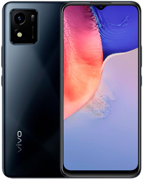 Смартфон Vivo Y01 32 ГБ, RAM 3 ГБ, Черный, Dual nano-SIM детальное изображение - 1
