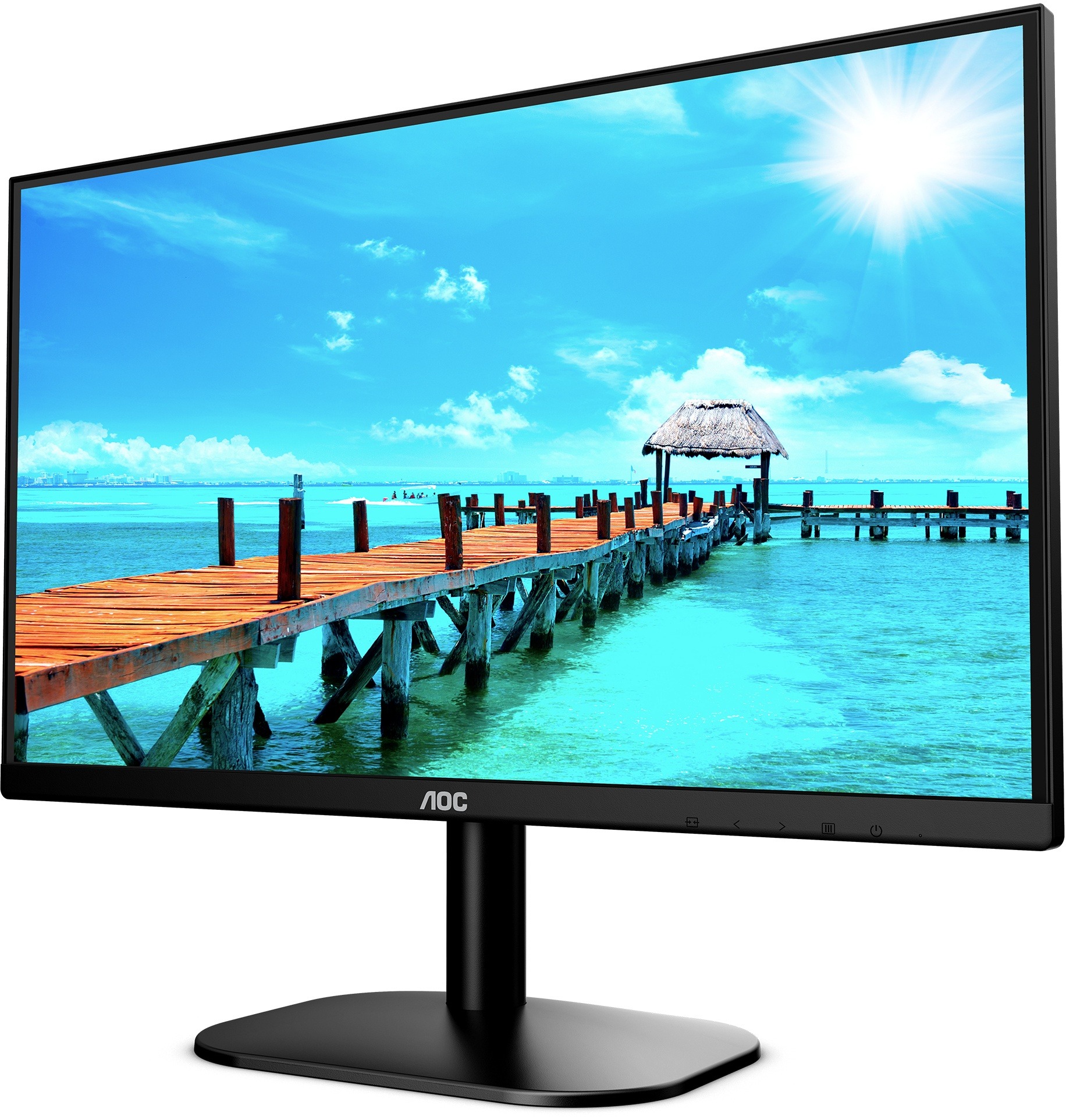 Монитор AOC 22B2AM, 21.5″, 1920x1080, 75 Гц, Черный детальное изображение - 2