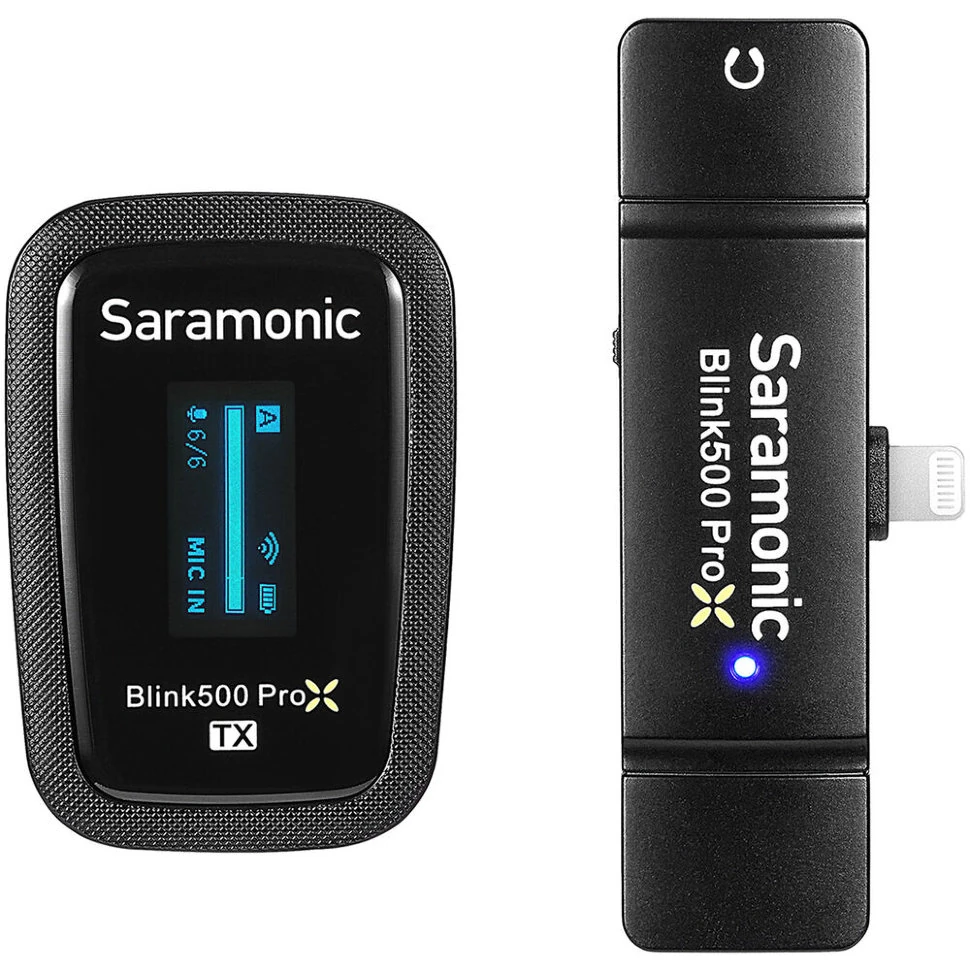 Радиосистема Saramonic Blink500 ProX B3 Lightning, Черный детальное изображение - 2