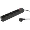 Сетевой фильтр PC PET AP01006-3-B, 3 м, Черный вариант - 1