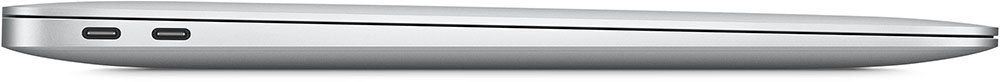 Ноутбук Apple MacBook Air 13 2020 на M1, RAM 8 ГБ, Серебристый, SSD 256 ГБ, Apple graphics 7-core детальное изображение - 4