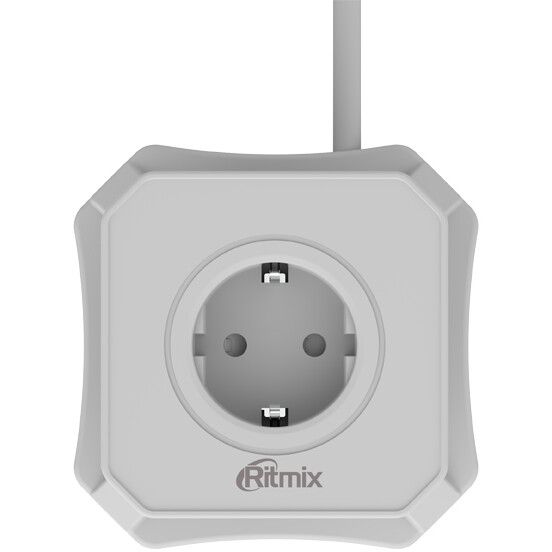 Сетевой фильтр Ritmix RM-352PD, 3 м, Белый детальное изображение - 2