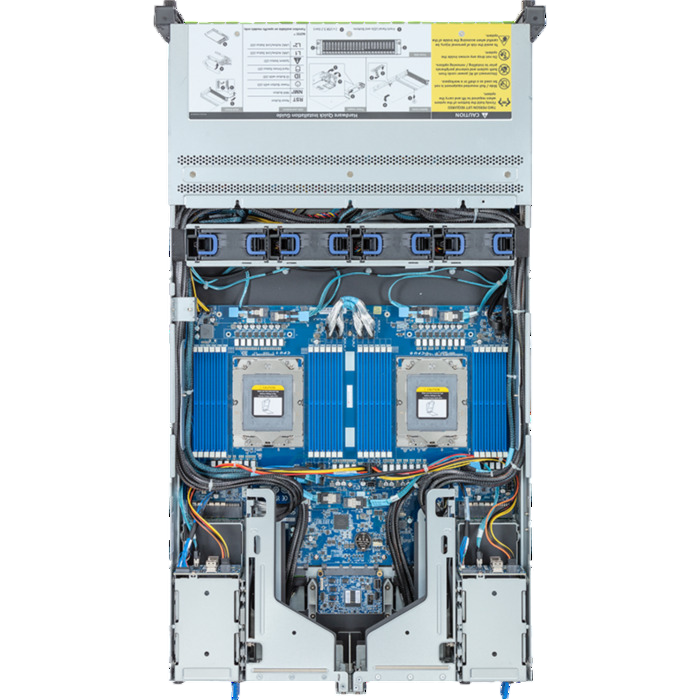 Серверная платформа Gigabyte R283-Z92-AAE1 (Rev. 3.x), 2000 Вт детальное изображение - 3