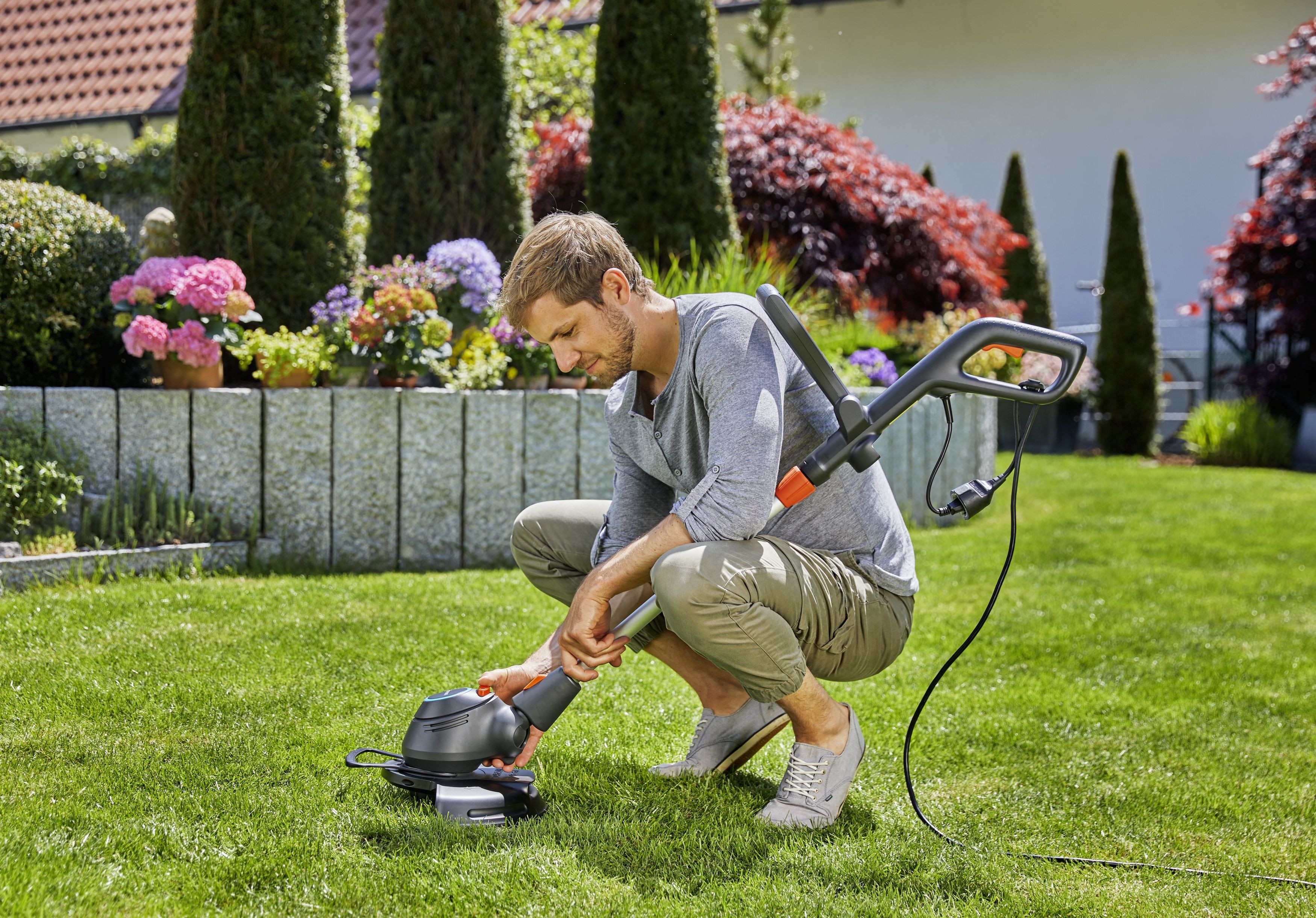 Триммер GARDENA ComfortCut 550/28 9872-20  детальное изображение - 4