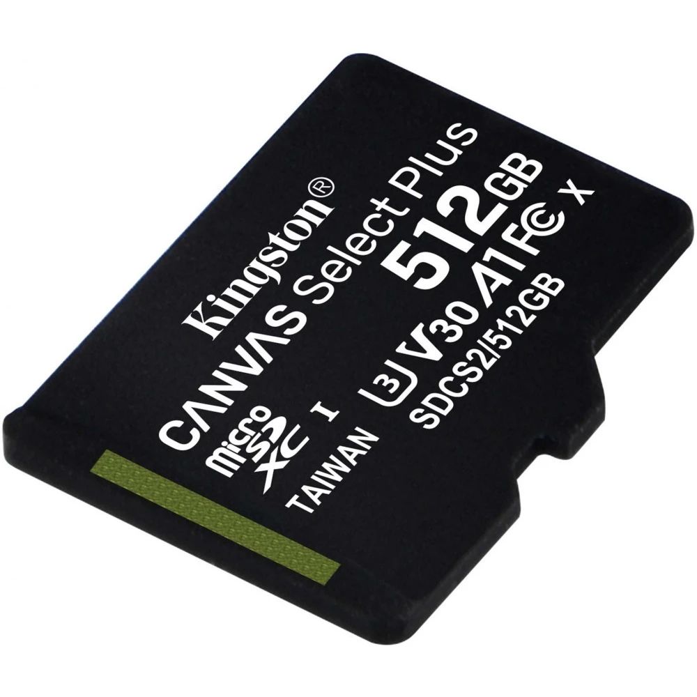 Карта памяти Kingston Canvas Select Plus MicroSD (SDCS2/512GBSP), 512 Гб детальное изображение - 1