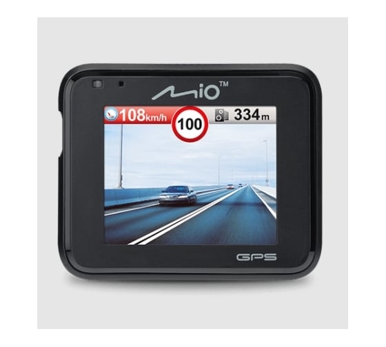 Видеорегистратор Mio MiVue C330, 1920x1080 Full HD dpi, MicroSD, 128 ГБ, Черный детальное изображение - 2