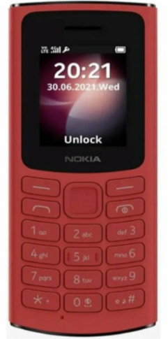 Мобильный телефон Nokia HMD 105 (2024) TA-1557DS, 4 Мб, Синий, Dual micro-SIM детальное изображение - 1