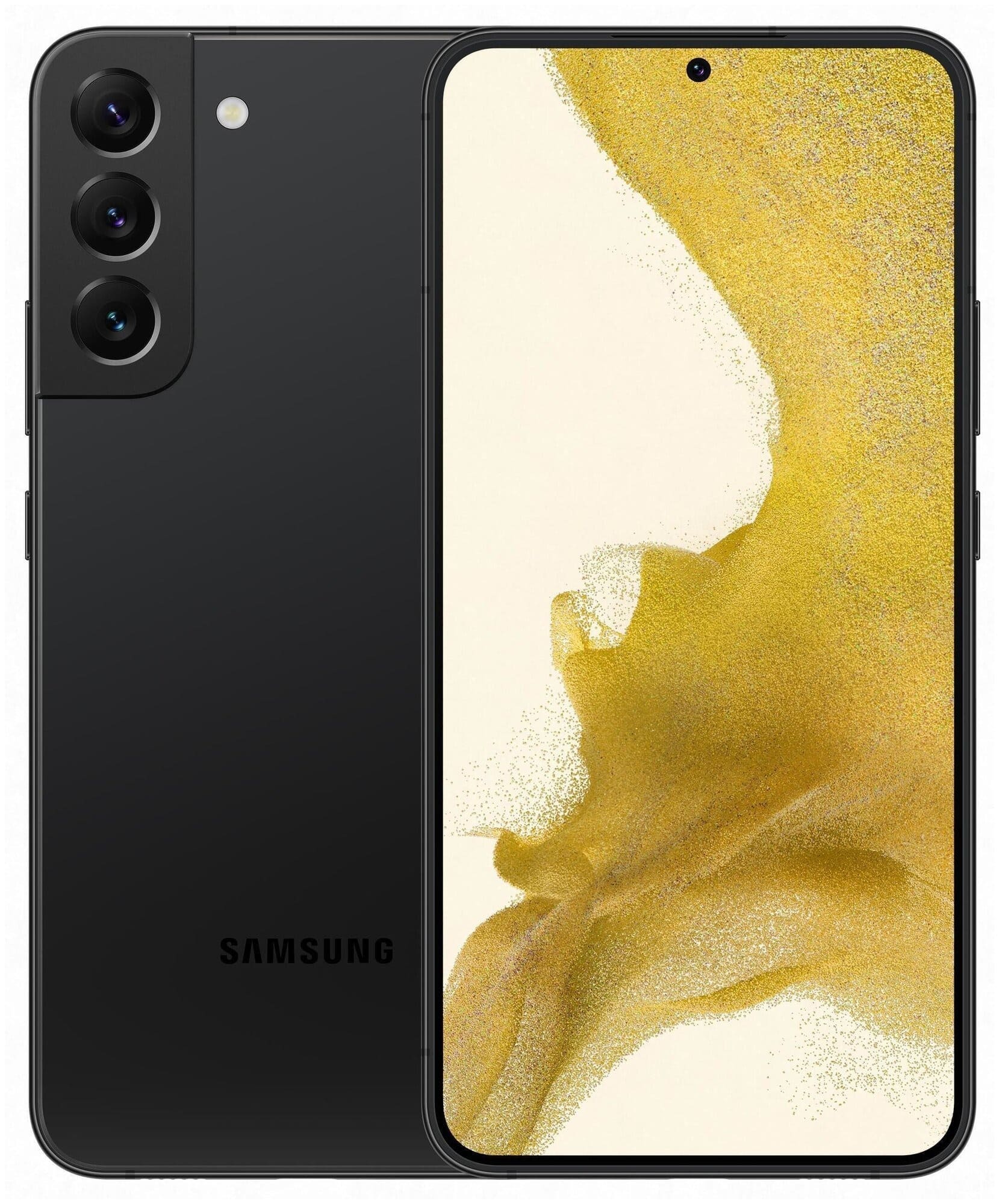 Смартфон Samsung Galaxy S22 256 ГБ, Черный фантом, Dual nano SIM детальное изображение - 1