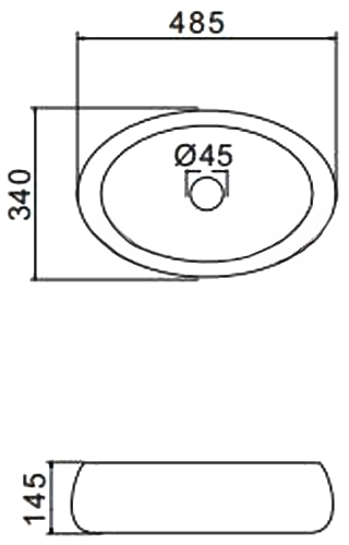 Умывальник Gappo GT305  детальное изображение - 2
