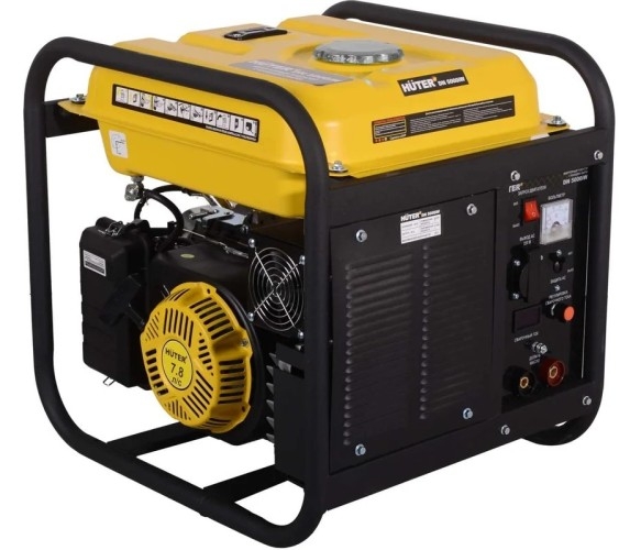 Сварочный генератор HUTER DN5000iW 64/1/93, 4.2 кВт, Черный детальное изображение - 1