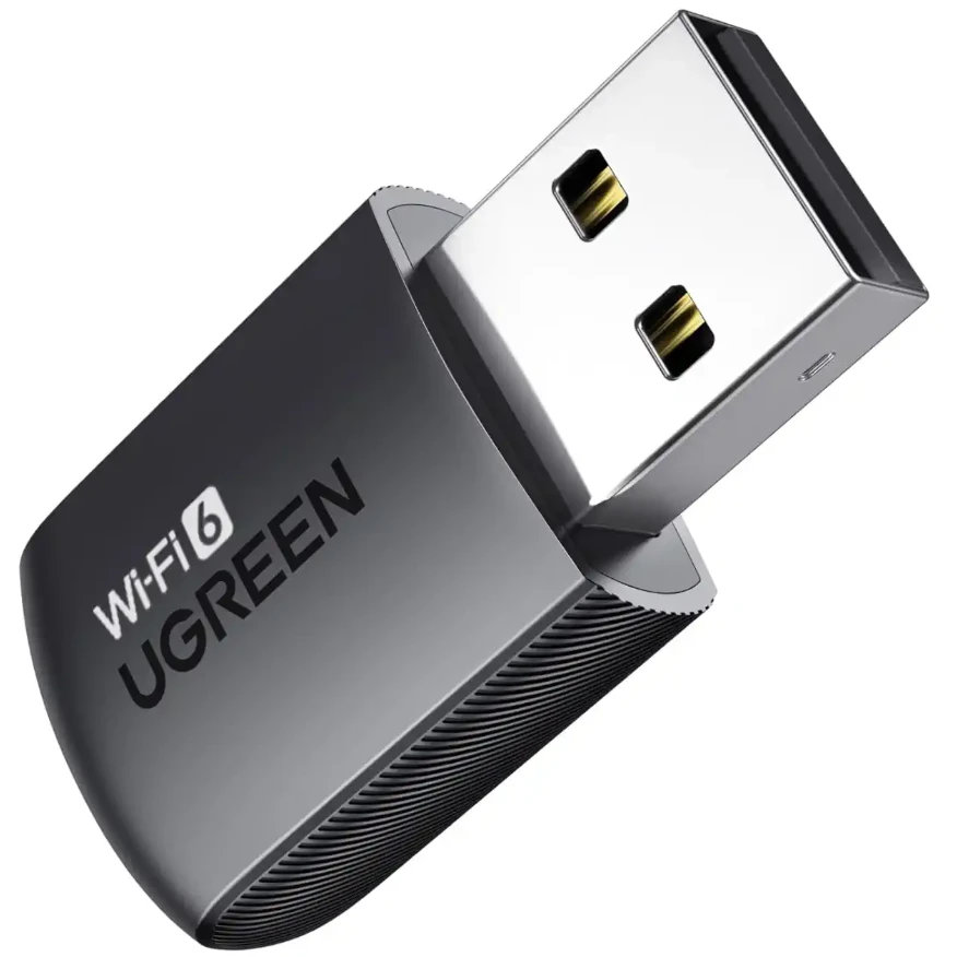 Wi-Fi адаптер UGREEN CM762 Black (35264), Wi-Fi 6, Черный детальное изображение - 1