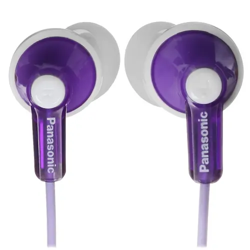Наушники Panasonic RP-HJE118, Фиолетовый детальное изображение - 2