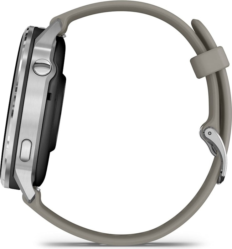 Смарт-часы Garmin Venu 4 45 мм, Серебряный с серым ремешком детальное изображение - 5