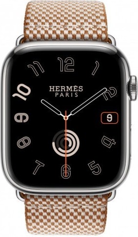 Смарт-часы Apple Watch Hermes Series 9 Silver Stainless Steel Case, 45 мм, Серебро, Sport Band детальное изображение - 2