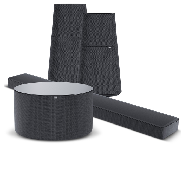 Домашний кинотеатр Loewe klang bar5 mr + klang mr5, Черный №1