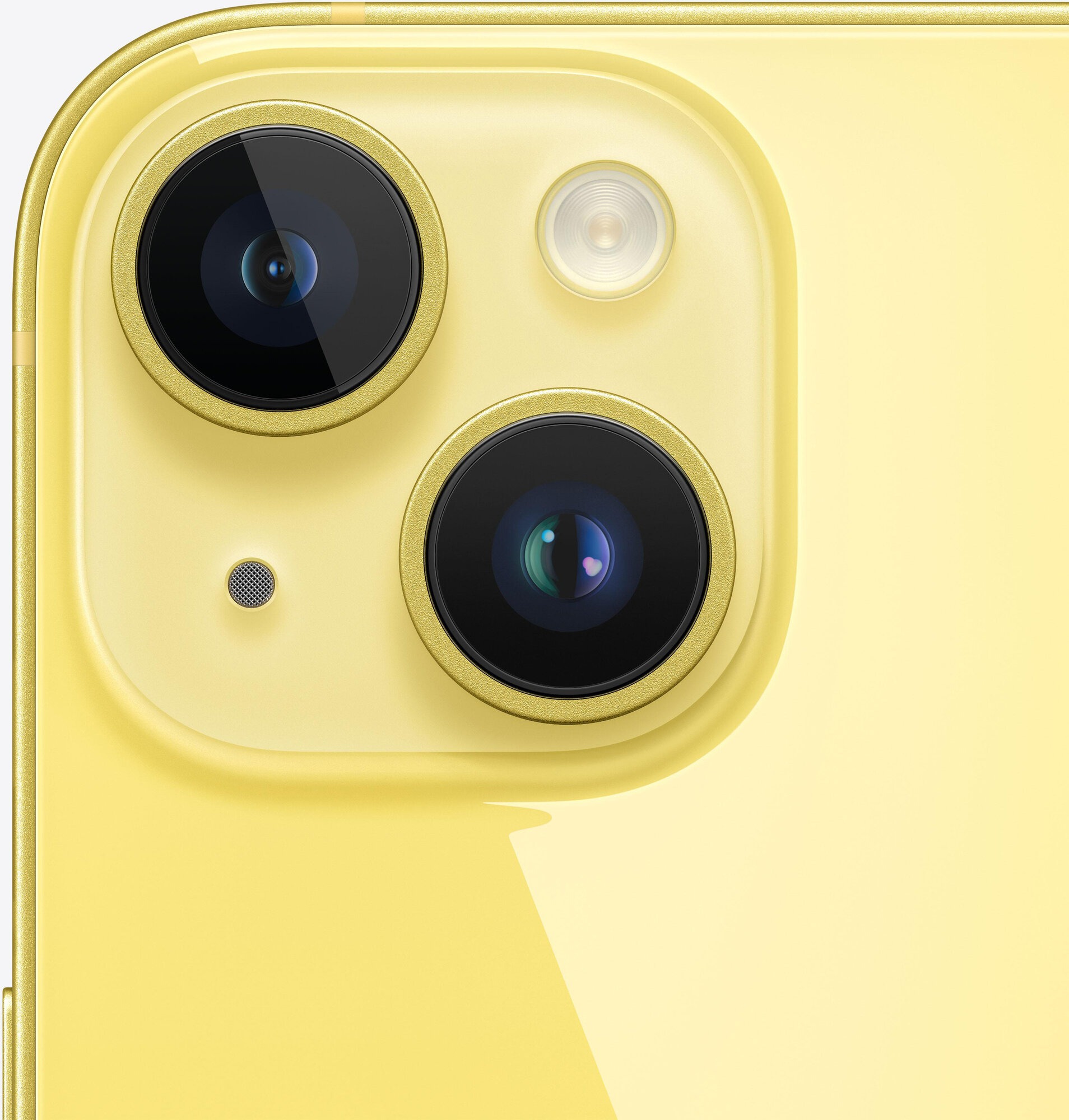 Смартфон Apple iPhone 14 Plus 128 Гб, Желтый, Dual nano-SIM детальное изображение - 5