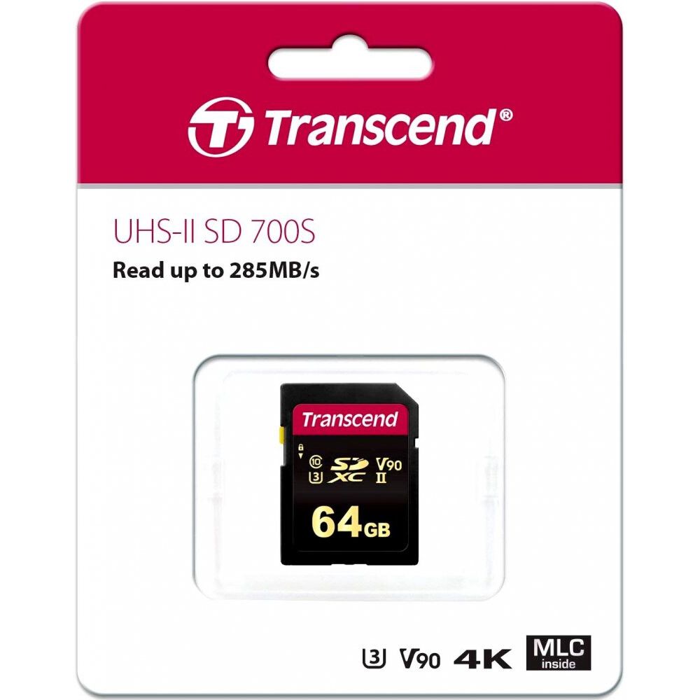 Карта памяти Transcend 700S SD (TS64GSDC700S), 64 Гб детальное изображение - 2