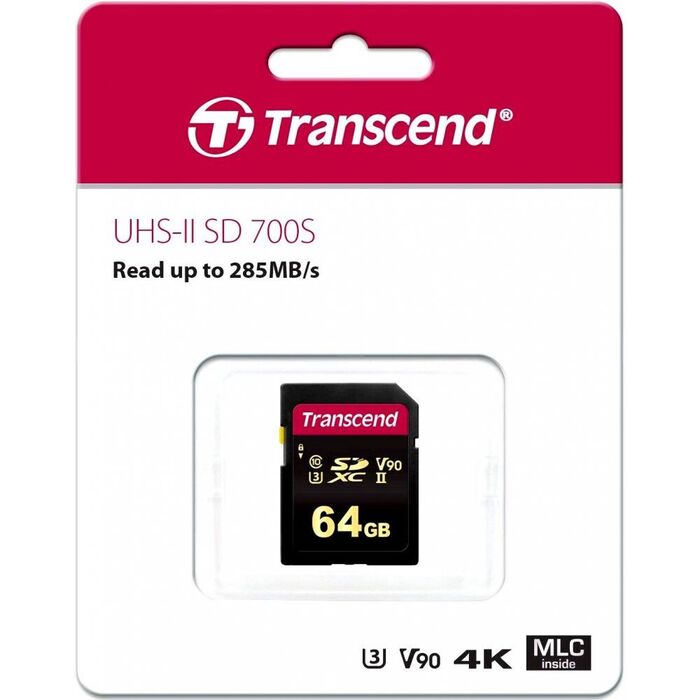 Карта памяти Transcend 700S SD (TS64GSDC700S), 64 Гб №2